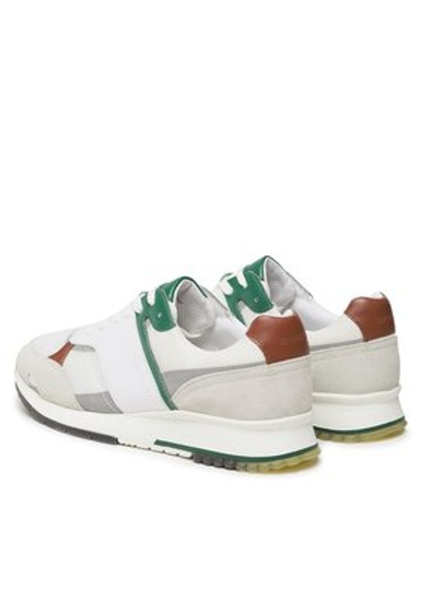 Gino Rossi Sneakersy TORINO-01 122AM Biały. Kolor: biały. Materiał: materiał