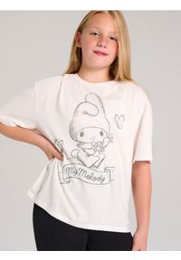 Sinsay - Koszulka My Melody - kremowy. Kolor: kremowy #1