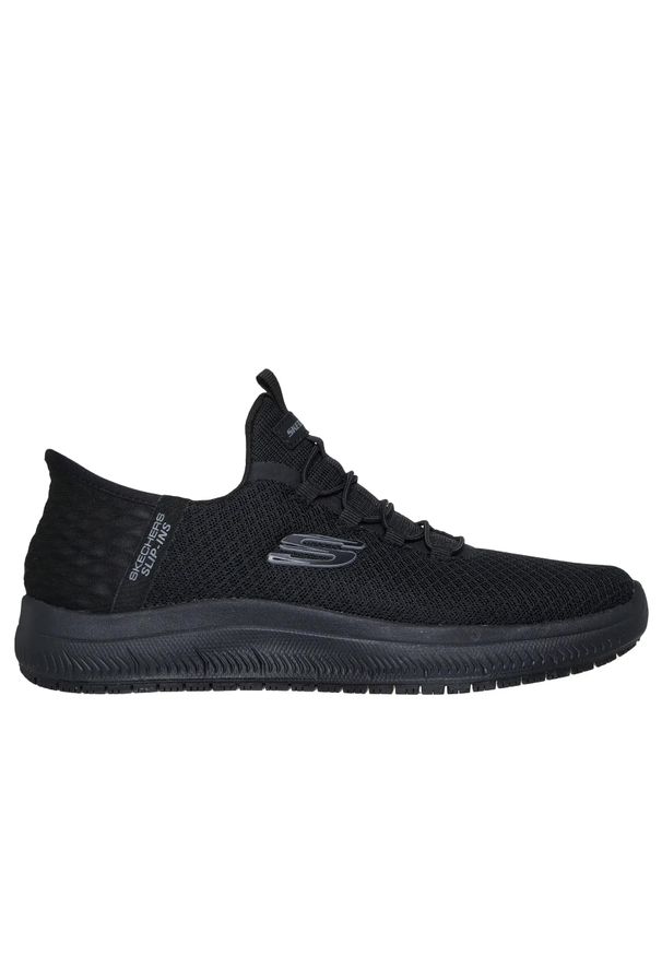skechers - Sneakersy damskie Skechers Slip-Ins Work Summits SR-Enslee. Kolor: czarny, niebieski, wielokolorowy