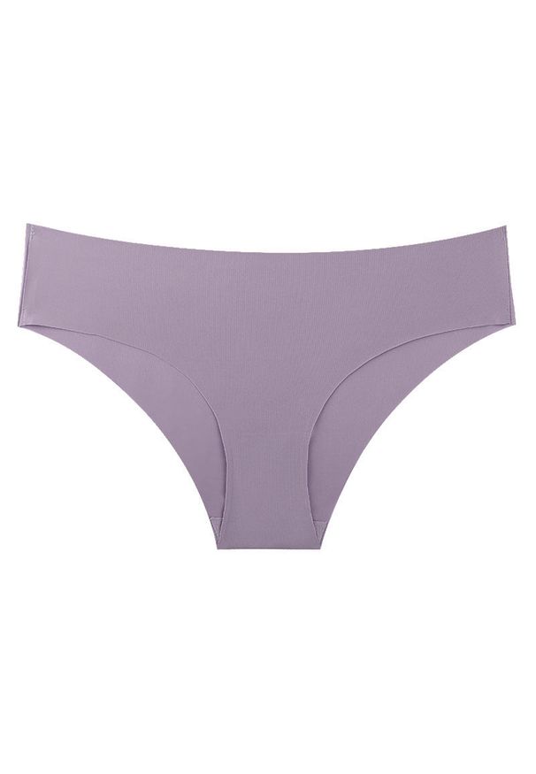 Intica - Figi bezszwowe gładkie niewidoczne pod ubraniem Omega. Kolor: fioletowy. Materiał: materiał. Wzór: gładki