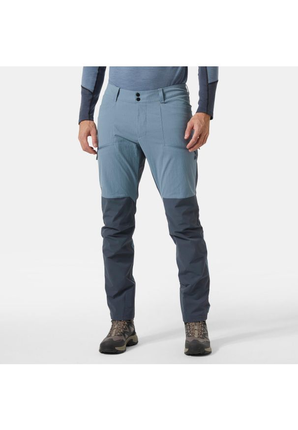Spodnie Helly Hansen Hovda Tur. Kolor: niebieski. Sezon: lato. Sport: turystyka piesza