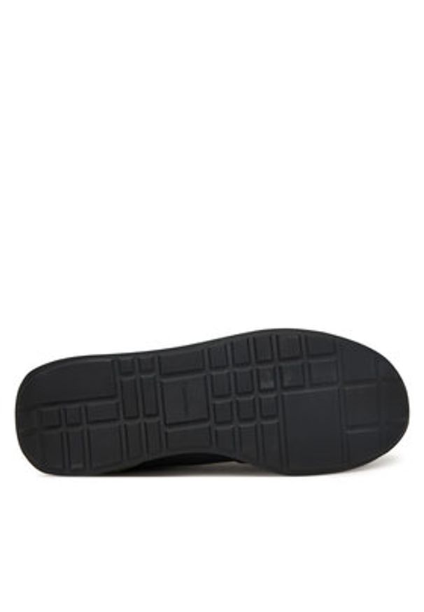 Calvin Klein Sneakersy Retro Runner Ess Mix Mat YM0YM01361 Czarny. Kolor: czarny. Materiał: zamsz, skóra