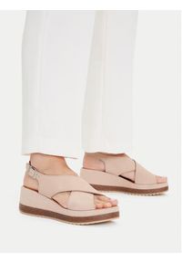 Clarks Sandały Kassanda Step 26177302 Różowy. Kolor: różowy. Materiał: nubuk, skóra #6