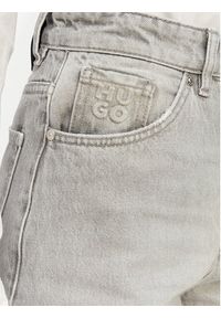 Hugo - HUGO Jeansy 937 50557053 Szary jasny Wide Leg. Kolor: szary #2
