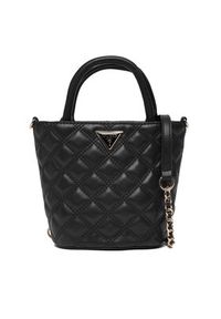 Guess Torebka Giully II Mini HWQG96 73760 Czarny. Kolor: czarny. Materiał: skórzane #4