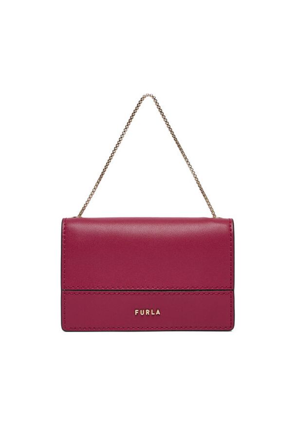 Furla Torebka Lia M WP00609 BX3104 CN 5010S Różowy ciemny. Kolor: różowy. Materiał: skórzane