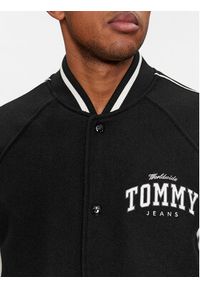 Tommy Jeans Kurtka bomber Tjm Wool Varsity Bomber DM0DM17884 Czarny Regular Fit. Kolor: czarny. Materiał: syntetyk #3