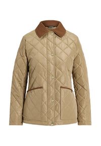 Lauren Ralph Lauren - LAUREN RALPH LAUREN Kurtka przejściowa 297P10874002 Beżowy Regular Fit. Kolor: beżowy. Materiał: syntetyk #9