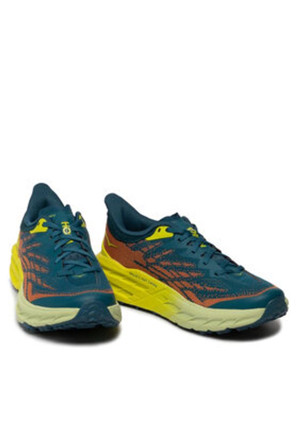 HOKA - Hoka Buty do biegania M Speedgoat 5 1123157 Niebieski. Kolor: niebieski. Materiał: materiał