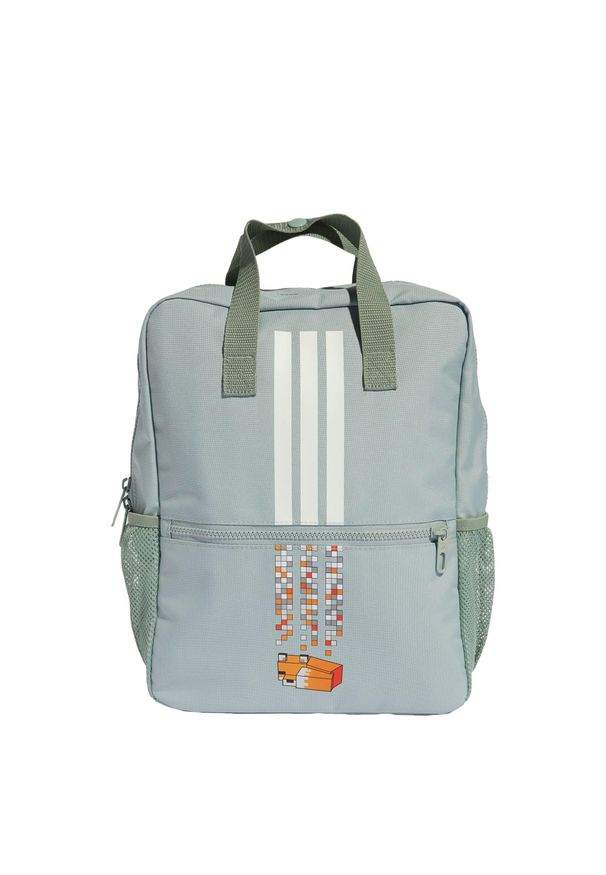 Plecak Adidas Minecraft Kids. Kolor: biały, wielokolorowy, zielony