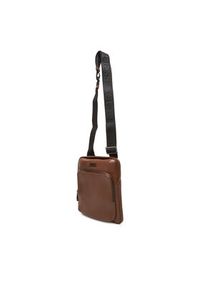 Guess Saszetka HMBOCA P5323 Brązowy. Kolor: brązowy. Materiał: skóra