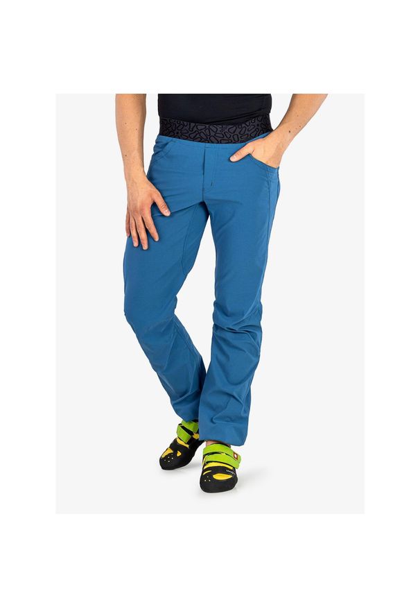OCUN - Spodnie wspinaczkowe męskie Ocun Mania Pants. Kolor: niebieski