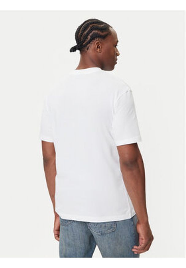 Hugo - HUGO T-Shirt Nopix 50543494 Biały Regular Fit. Kolor: biały. Materiał: bawełna
