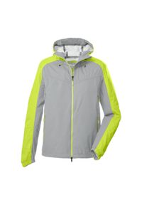 Kurtka męska Killtec KOS 38 MN JCKT. Kolor: szary. Materiał: softshell. Sport: turystyka piesza