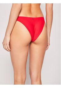 Seafolly Dół od bikini Essentials 40305-640 Czerwony. Kolor: czerwony. Materiał: syntetyk