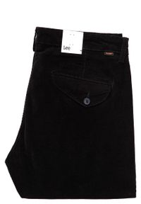 Lee - LEE SPODNIE MĘSKIE CHINO BLACK L768WJ01. Materiał: sztruks #3