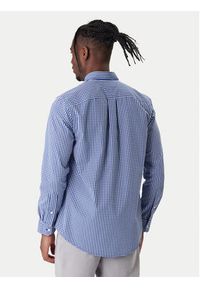 TOMMY HILFIGER - Tommy Hilfiger Koszula Gingham MW0MW41713 Niebieski Regular Fit. Kolor: niebieski. Materiał: bawełna #5