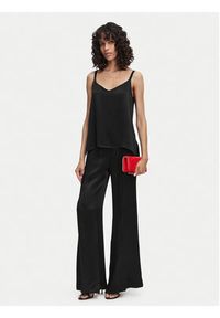 ACCESS FASHION Top 63-2221-875 Czarny Regular Fit. Kolor: czarny. Materiał: wiskoza #3