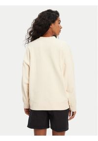 Roxy Bluza ERJFT04941 Beżowy Regular Fit. Kolor: beżowy. Materiał: bawełna #3