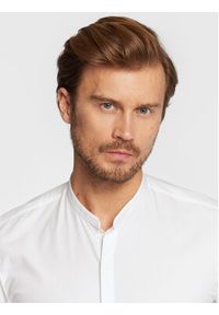 Hugo Koszula Enrique 50458109 Biały Extra Slim Fit. Kolor: biały. Materiał: bawełna #4