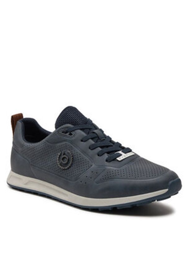 Bugatti Sneakersy 341-AKK02-5000-4100 Granatowy. Kolor: niebieski. Materiał: skóra