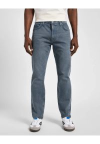 Lee - LEE RIDER MĘSKIE SPODNIE JEANSOWE JEANSY DŻINSY NATURAL GREY 112355796 L701008595