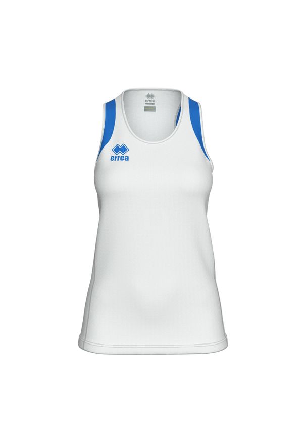 ERREA - Damski tank top Errea Starter. Kolor: niebieski, wielokolorowy, biały