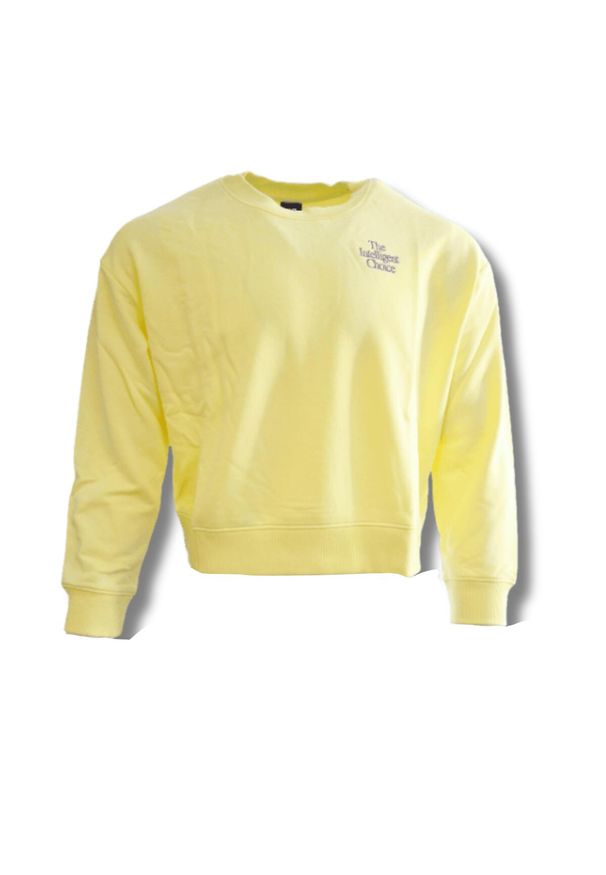 Bluza Damska New Balance Athletics IC Crewneck Sweatshirt 2 - WT13562-SAY. Kolor: żółty. Sport: koszykówka