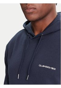 Quiksilver Bluza Graphic Hoodie EQYFT05131 Granatowy Regular Fit. Kolor: niebieski. Materiał: bawełna #3