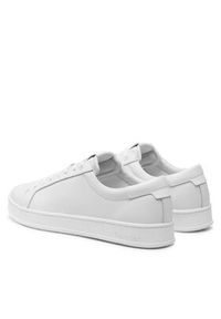 Calvin Klein Sneakersy Low Top Lace Up HM0HM01546 Biały. Kolor: biały. Materiał: skóra #3