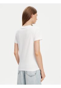 Guess T-Shirt W5YI40 I3Z14 Biały Regular Fit. Kolor: biały. Materiał: bawełna