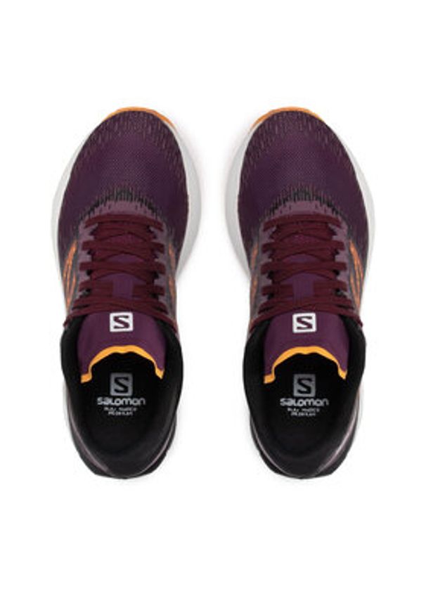 salomon - Salomon Buty do biegania Sonic 5 Balance W 417104 20 V0 Bordowy. Kolor: czerwony. Materiał: materiał