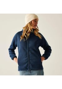 Regatta - Polar damski rozsuwany Mellrey. Kolor: niebieski. Materiał: polar. Sport: turystyka piesza #1