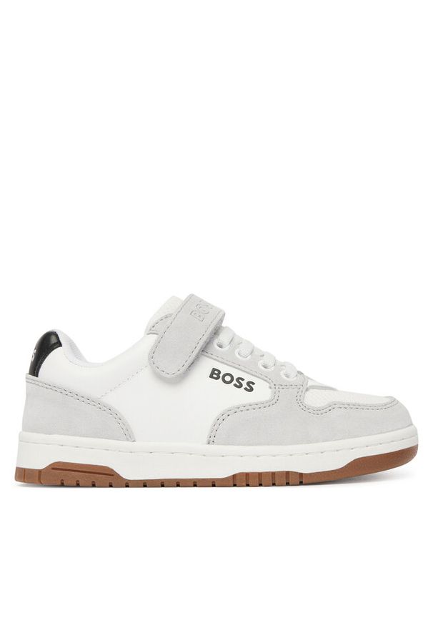 Sneakersy BOSS. Kolor: biały