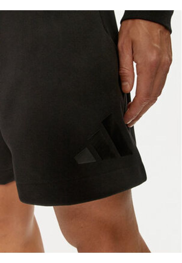 Adidas - adidas Szorty sportowe Z.N.E. JE7540 Czarny Loose Fit. Kolor: czarny. Materiał: bawełna. Styl: sportowy