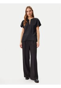 Calvin Klein Bluzka K20K208191 Czarny Regular Fit. Kolor: czarny. Materiał: syntetyk #3