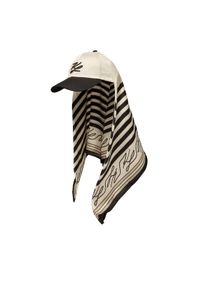 Karl Lagerfeld - KARL LAGERFELD Czapka z daszkiem B2W33020 Beżowy jasny. Kolor: beżowy. Materiał: poliester #1