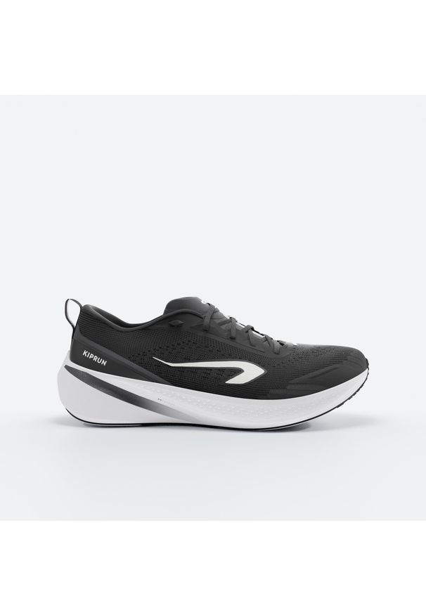 KIPRUN - Buty do biegania męskie Kiprun Cushion 500. Kolor: biały, wielokolorowy, czarny. Szerokość cholewki: normalna