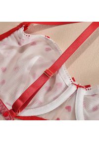 Intica - Komplet bielizny z figami i miseczkami na romantyczne okazje Hana. Kolor: wielokolorowy. Materiał: materiał. Wzór: paski #6