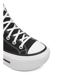 Converse Trampki Chuck Taylor All Star Lift Double Stack A12975C Czarny. Kolor: czarny. Materiał: materiał