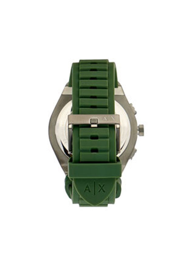 Armani Exchange Zegarek Sync AX4292 Zielony. Kolor: zielony. Materiał: syntetyk