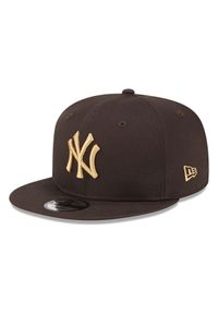 Czapka z daszkiem New Era 9FIFTY New York Yankees League Essential 60424694. Kolor: brązowy