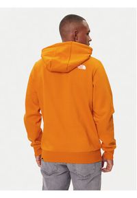 The North Face Bluza Simple Dome NF0A89FC Pomarańczowy Regular Fit. Kolor: pomarańczowy. Materiał: bawełna #5