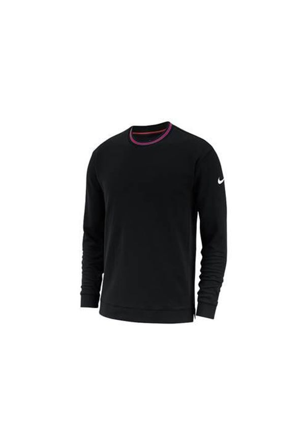 Koszulka sportowa męska Nike Dri-fit. Kolor: czarny. Długość rękawa: długi rękaw. Długość: długie. Styl: sportowy