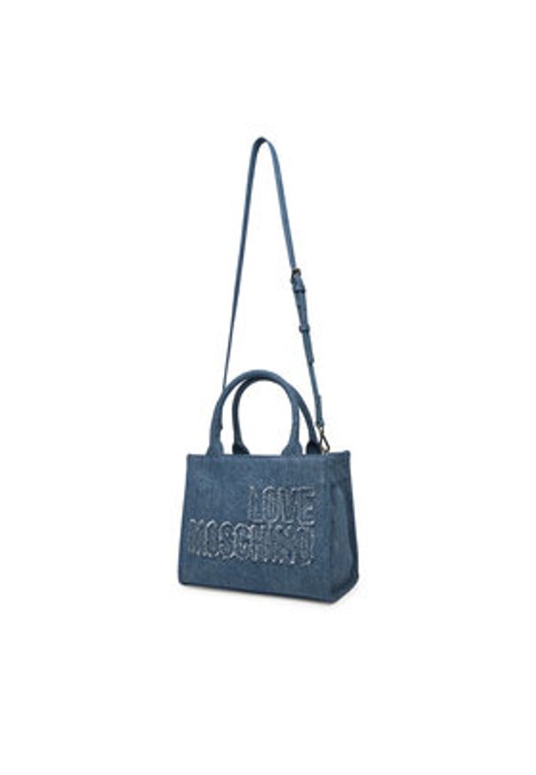 Love Moschino - LOVE MOSCHINO Torebka JC4244PP0MKM0750 Niebieski. Kolor: niebieski