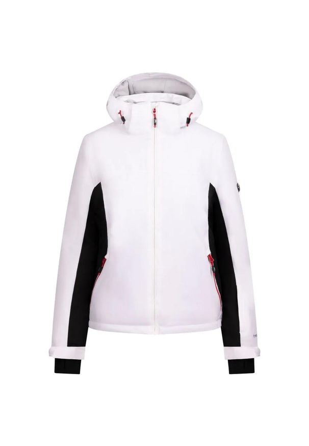 TRESPASS - Kurtka Narciarska Damska Doris. Kolor: biały. Sezon: zima. Sport: narciarstwo