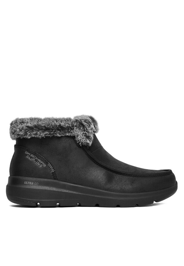 skechers - Botki Skechers. Kolor: czarny