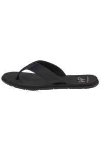Buty Helly Hansen Seasand Leather Sandals M 11495-990 czarne. Kolor: czarny. Materiał: skóra, guma #4