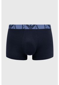 Emporio Armani Underwear bokserki 3-pack męskie kolor granatowy. Kolor: niebieski. Materiał: materiał #2