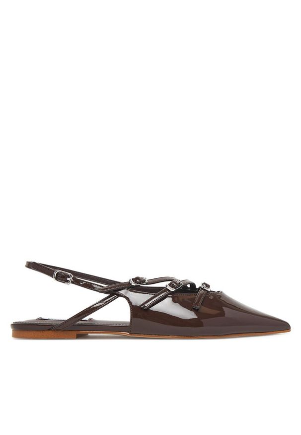 Baleriny Steve Madden. Kolor: brązowy